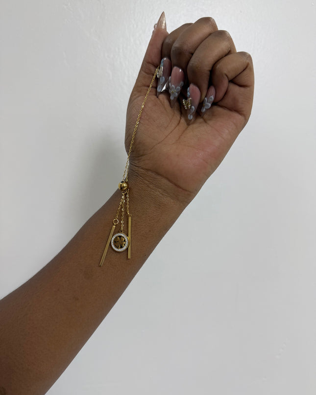 Designer-Inspired Interlocking GG Crystal Circle Pendant Necklace