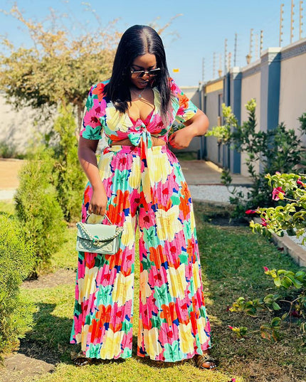 Floral Palazzo pants Set